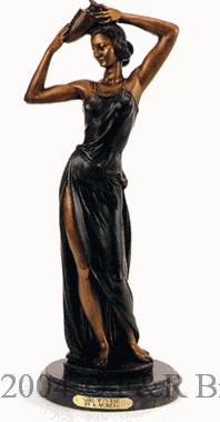 Girl With Vase bronze by A. Moreau