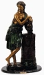 Wishing Well bronze scultpure by Gregoire