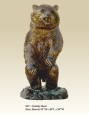 Grizzly Bear Bronze sculpture