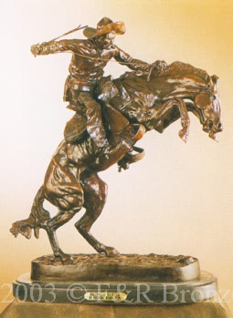 Bronco Buster Bronze by Frederic Remington