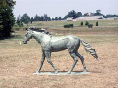 Running Quarter Horse Bronze Statue - 10