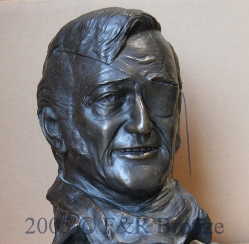 John Wayne bronze-1