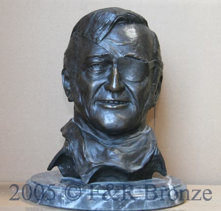 John Wayne bronze-7
