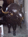 Life Size Buffalo bronze