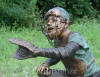 Catcher bronze sculpture