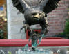 Monumental Eagle bronze statue by Nardini