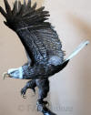Monumental Eagle bronze statue