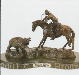 Double Trouble Bronze inspired by Remington