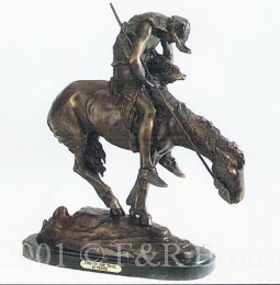 End of the Trail bronze statue by James Fraser