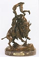 Buffalo Horse Bronze Statue by Frederic Remington