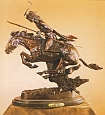 Cheyenne Bronze Statue by Frederic Remington