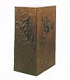 Remington Pedestol Bronze Sculpture inspired by Frederic Remington