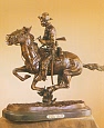Trooper of the Plains Bronze Statue by Frederic Remington
