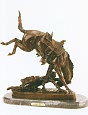 Wicked Pony Bronze Statue by Frederic Remington