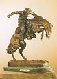 Wooly Chaps Bronze Statue by Frederic Remington