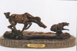 Link to Father Ranger bronze by Russell