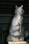 Fox Sitting Bronze