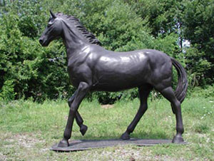 Trotting Horse bronze