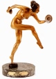 Cymbal Dancer bronze by Icart