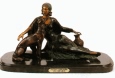 Nouveau Candelardurm bronze sculpture