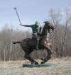 Polo Player bronze