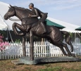 Hunter/Jumper bronze statue