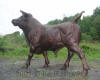 Wall Street Bull bronze