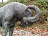 Abstract Ram bronze