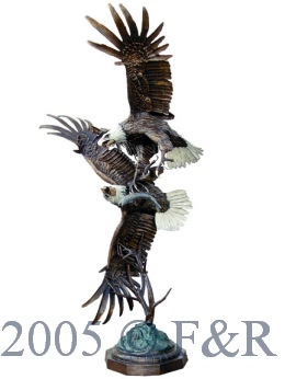 Fighting Eagles bronze 