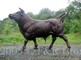 Wall Stree Bull reproduction