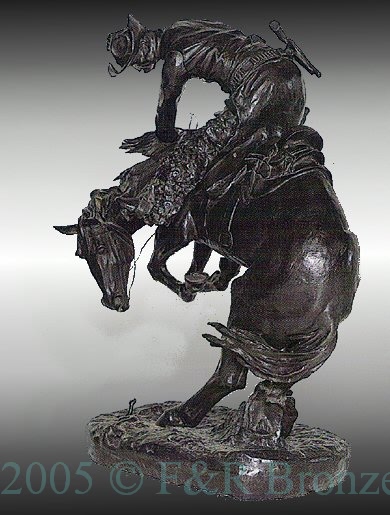 Monumental Rattlesnake bronze