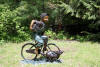 Bicycle Boy Bronze Statue