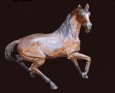 Copper Stallion bronze sculpture
