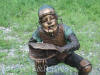 Baseball Catcher Boy bronze