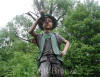 Explorer Boy bronze statue