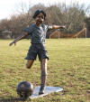 Soccer Boy Bronze