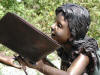 Two Girls on Bench Reading Bronze sculpture