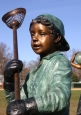 Lacrosse Boy bronze