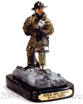 Honor Duty Service bronze statue by Max Turner
