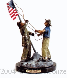 Out of the Ashes bronze by Max Turner