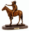 Medicine Man bronze by Dallin