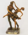 Dancers bronze statue by Louis Justin Icart