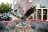 Monumental Eagle bronze statue
