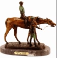 Jockey & Groom bronze