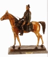Napoleon on Horse bronze sculpture