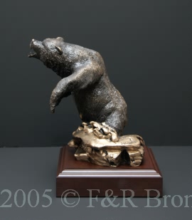 Attitude bronze by Wally Shoop