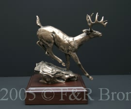 Steady Progress bronze by Wally Shoop