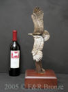 Bald Eagle Bronze sculpture