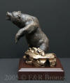 Attitude bronze by Wally Shoop